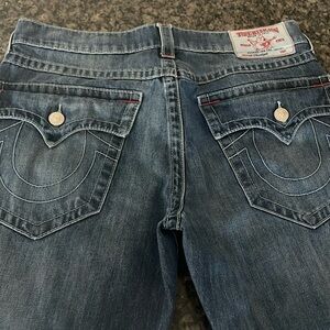 TRUE RELIGION Brand Jeans world tour like new size 34 straight seat
